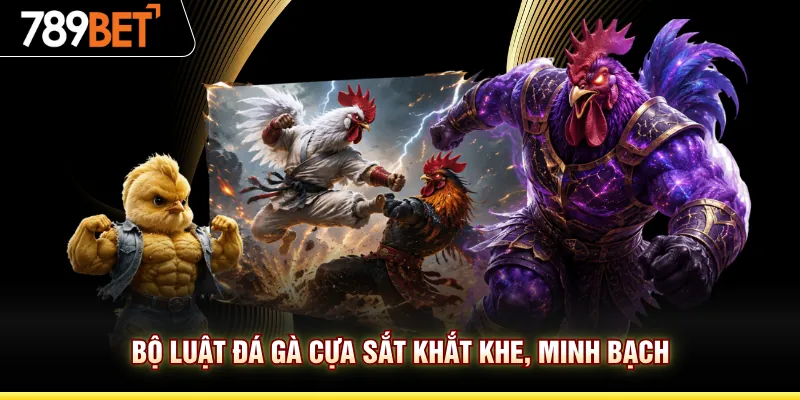 Bộ luật đá gà cựa sắt khắt khe, minh bạch